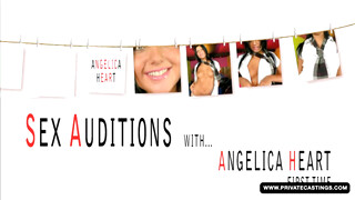 Angelica Heart kicsike hájas picsája megpakolva