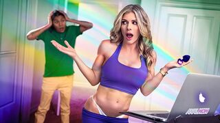Cory Chase hatalmas seggét a nevelő fiatal cerka megdugja