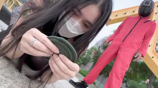 Swag daisybaby alaposan dug a squid game felnőtt verziójában