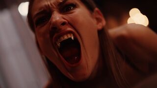 Sötét Vágyak Kastélya - Vampired Csábításában Egy Fullos Világos Szőke Úrnő és Egy Szemérmes Hölgyemény Tiffany Tatummal és Leana Lovings-szal